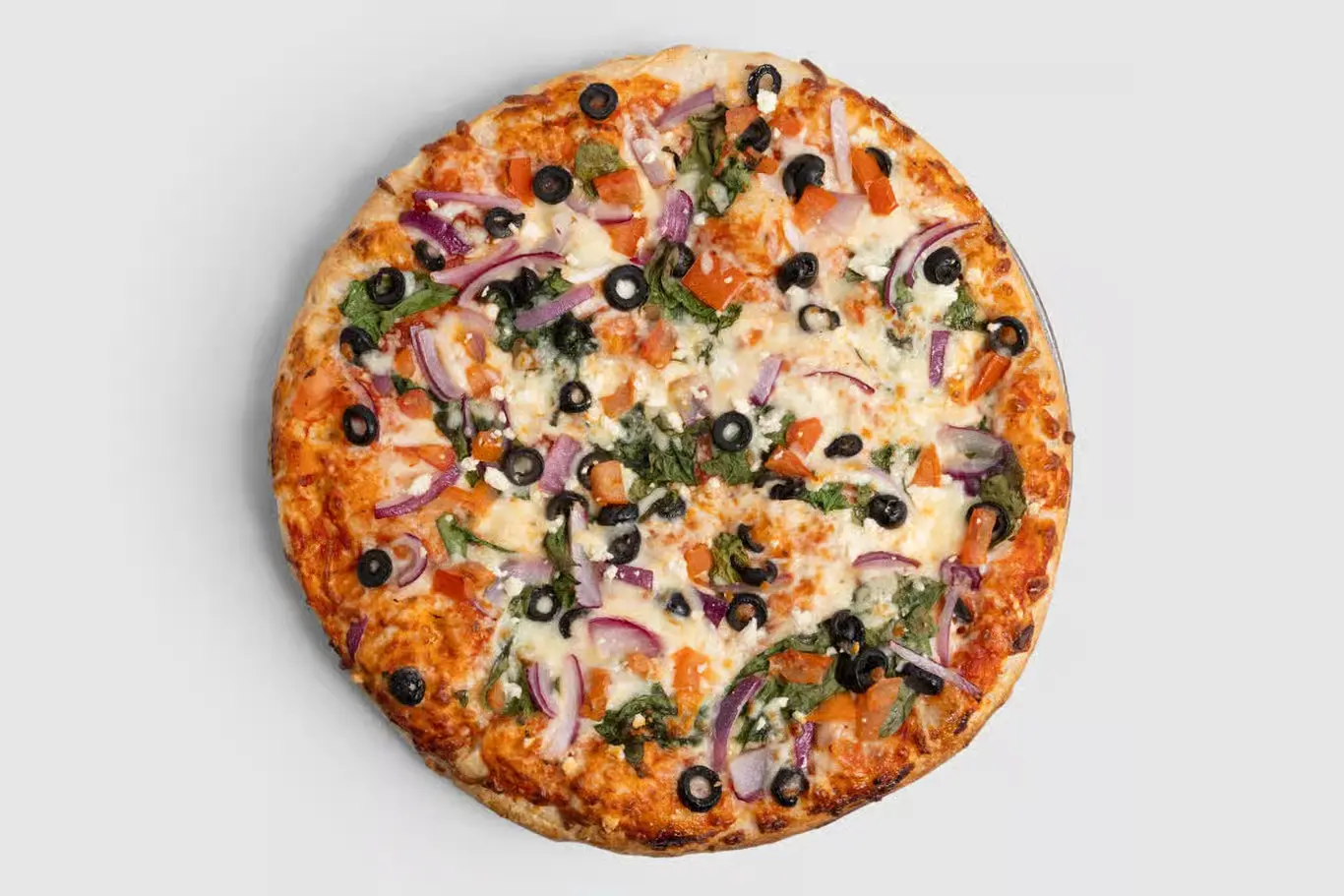 Greek Pizza from Sages Pizza & More